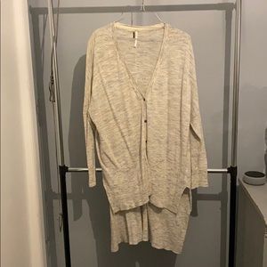 Free People Long Cardigan